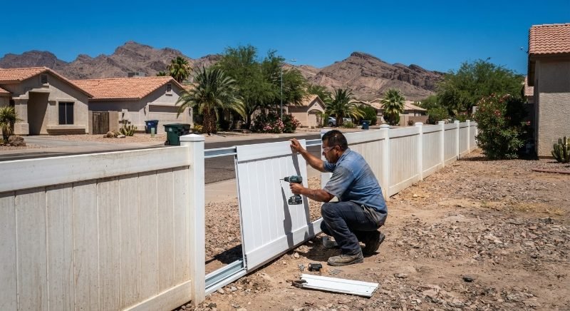 Fence Staining services in Yuma, Arizona