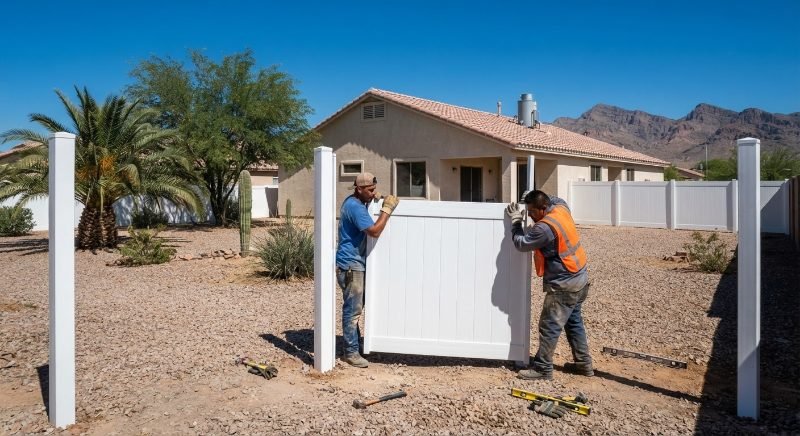 Deck & Fence Builder project in Yuma