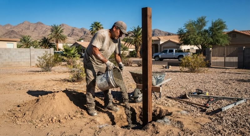 Deck & Fence Builder project in Yuma
